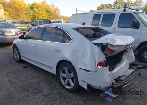 2012 Volkswagen Passat 2.0L Tdi Sel Premium z USA, uszkodzony, nr VIN 1VWCN7A30CC108439